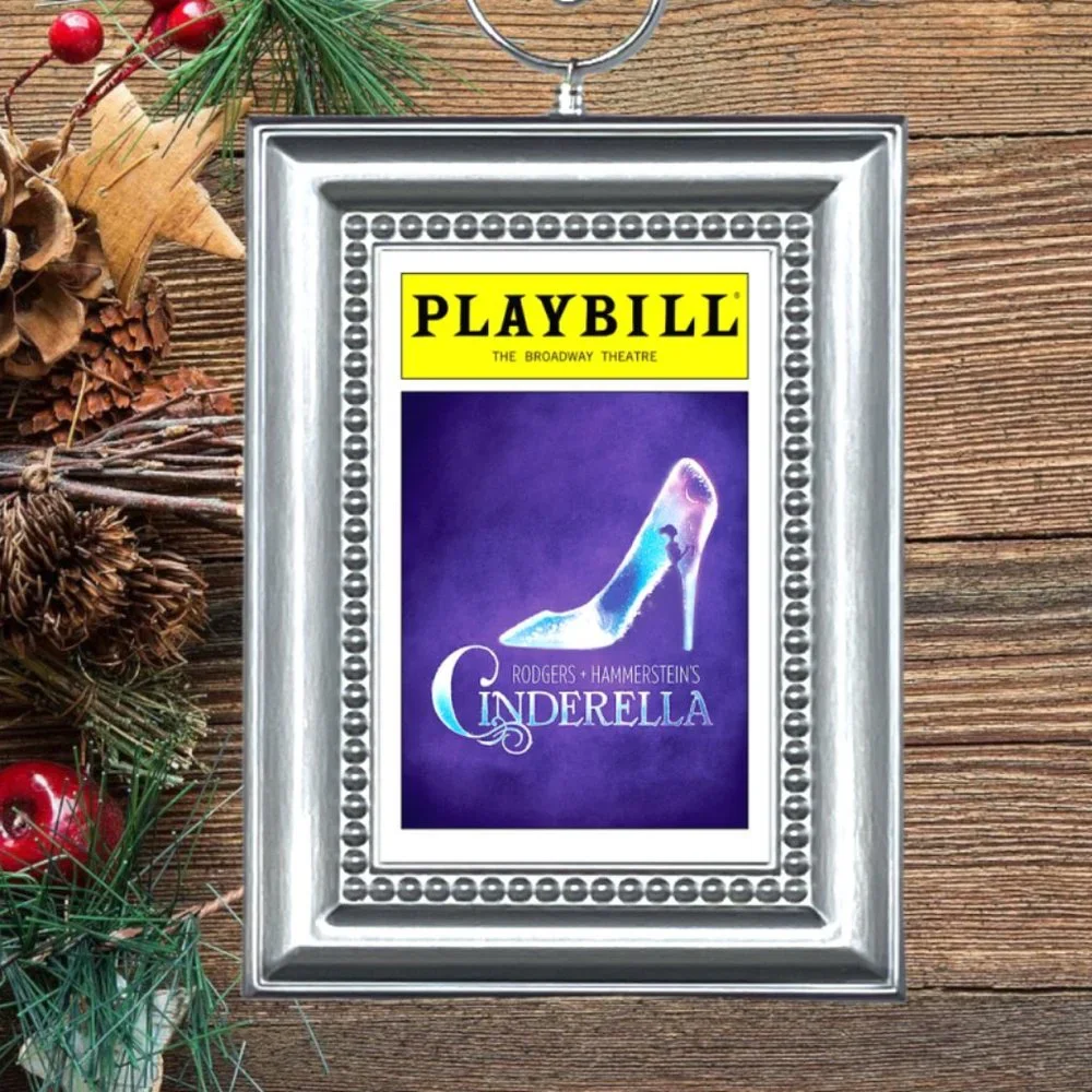 Cinderella Broadway Musical Playbill Christmas Tree Ornament‎